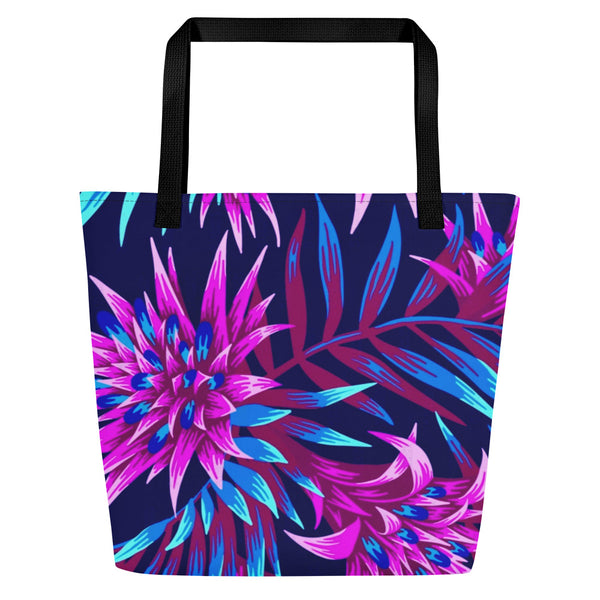 Brittish All-Over Print Large Tote Bag