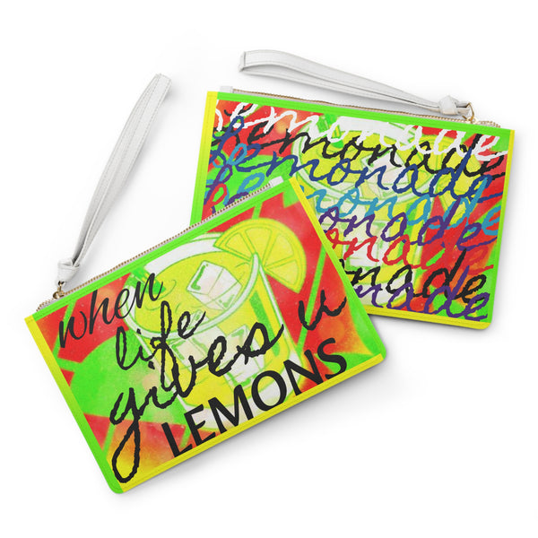 Lemonade Clutch Bag