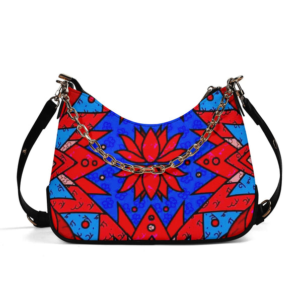 Shan Shoulder Bag With Chain Decoration