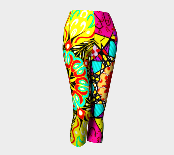 Dream printed capris