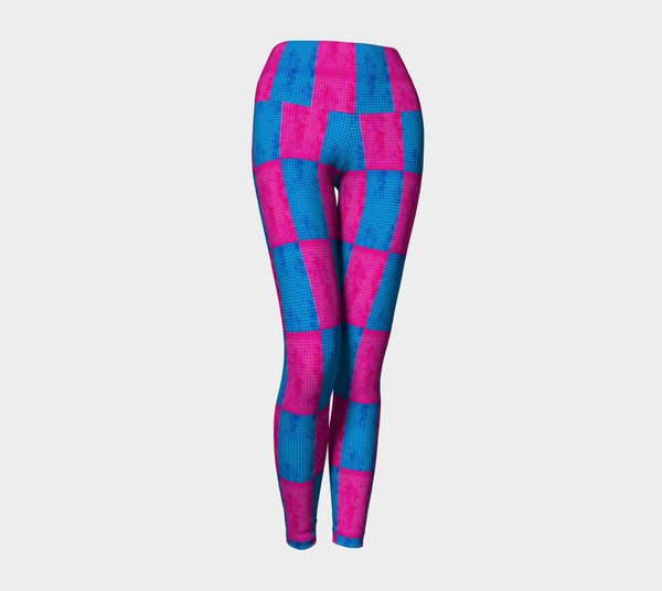 Dionne High waisted Yoga Leggings (color blocking)