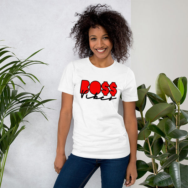 Boss vibes Bella + Canvas 3001 Unisex Short Sleeve Jersey T-Shirt with Tear Away Label